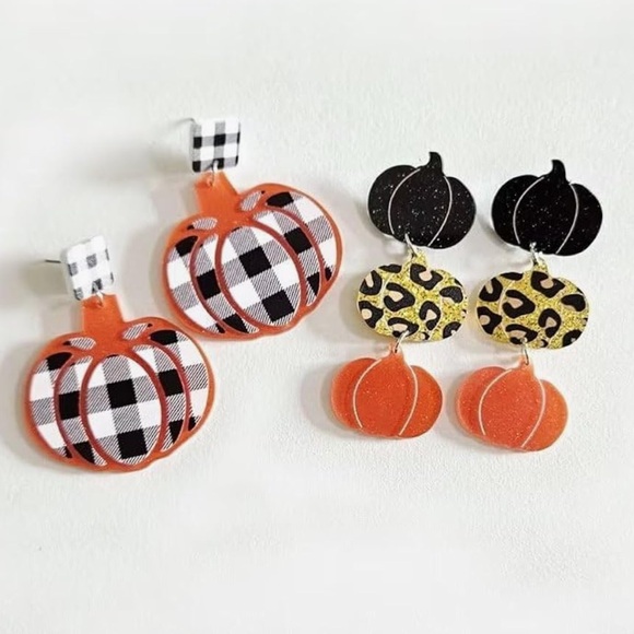 2 pairs of fall earrings - Picture 1 of 3